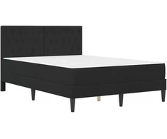 Čiužinys Lovos rėmas su čiužiniu Juodas 140 x 190 cm Aksomas