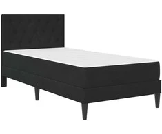 Čiužinys Lovos rėmas su čiužiniu Juodas 90 x 200 cm Aksomas