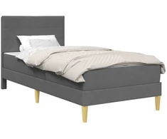Lovos rėmas Tamsiai pilka 80 x 200 cm Poliesteris