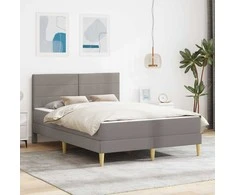 Lovos rėmas Taupe 120 x 200 cm Poliesteris