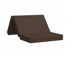 Čiužinys Sulankstomas Sofos Lova 100 x 67 x 45 cm Taupe