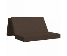 Čiužinys Sulankstomas Sofos Lova 120 x 67 x 45 cm Taupe