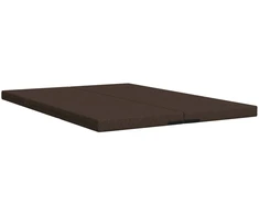 Čiužinys Sulankstomas Sofos Lova 140 x 67 x 45 cm Taupe