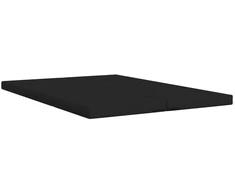 Čiužinys Sulankstomas Sofos Lova 140 x 67 x 45 cm Juoda