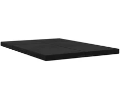 Čiužinys Sulankstomas Sofos Lova 140 x 67 x 45 cm Juoda