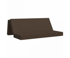 Čiužinys Sulankstomas Sofos Lova 180 x 67 x 45 cm Taupe