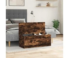 Daiktadėžė, dūminio ąžuolo, 90x35x35cm, apdirbta mediena