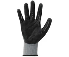 Darbo pirštinės 12 pcs Pilka ir juoda 10 / xl Poliesteris