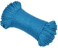 Darbo virvė, mėlynos spalvos, 3mm, 50m, polipropilenas