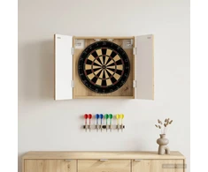 Dartboard spinta ALKMAAR Artisano ąžuolo 52,5 x 10,5 x 53,5 cm