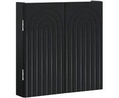 Dartboard spinta ALKMAAR Juoda 52,5 x 10,5 x 53,5 cm