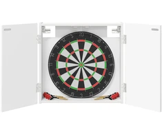 Dartboard spinta Balta 56 x 12 x 53,5 cm Apdirbta mediena