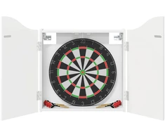 Dartboard spinta Balta 56 x 12 x 63 cm Apdirbta mediena