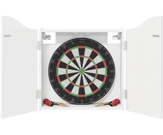Dartboard spinta Itin blizgi balta 56 x 12 x 63 cm