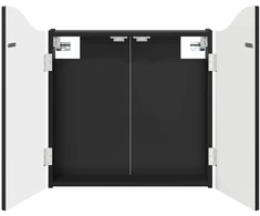 Dartboard spinta Juoda 56 x 12 x 63 cm Apdirbta mediena