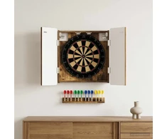 Dartboard spinta ZWOLLE Dūminio ąžuolo 52,5 x 10,5 x 57,5 cm