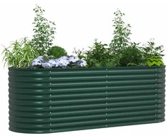 Pakelta lova Žalia 240 x 80 x 81 cm Plienas