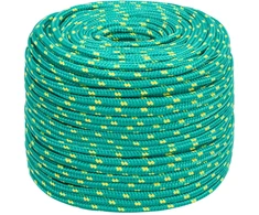 Daugiafunkcinė buitinė virvė 10 mm 25 m Žalia PP