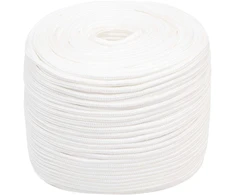 Daugiafunkcinė buitinė virvė 10 mm 250 m Balta PP