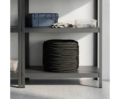 Daugiafunkcinė buitinė virvė 10 mm 250 m Juoda PP