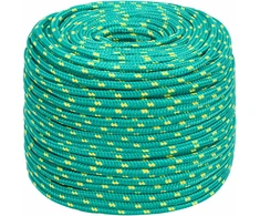 Daugiafunkcinė buitinė virvė 10 mm 50 m Žalia PP