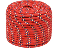 Daugiafunkcinė buitinė virvė 12 mm 100 m Raudona PP