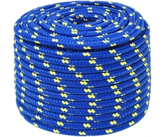 Daugiafunkcinė buitinė virvė 12 mm 25 m Mėlyna PP