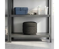 Daugiafunkcinė buitinė virvė 14 mm 25 m Juoda PP