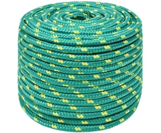 Daugiafunkcinė buitinė virvė 14 mm 250 m Žalia PP