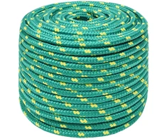 Daugiafunkcinė buitinė virvė 14 mm 50 m Žalia PP