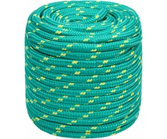 Daugiafunkcinė buitinė virvė 16 mm 25 m Žalia PP