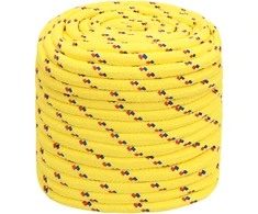 Daugiafunkcinė buitinė virvė 18 mm 25 m Geltona PP
