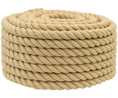 Daugiafunkcinė buitinė virvė 18 mm 50 m Natūrali PP