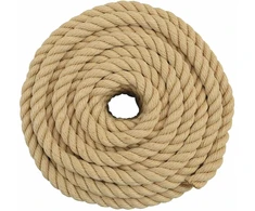 Daugiafunkcinė buitinė virvė 18 mm 50 m Natūrali PP