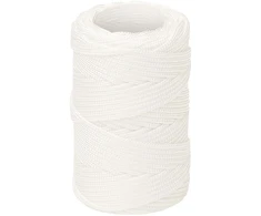 Daugiafunkcinė buitinė virvė 2 mm 25 m Balta PP