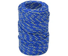 Daugiafunkcinė buitinė virvė 2 mm 50 m Mėlyna PP