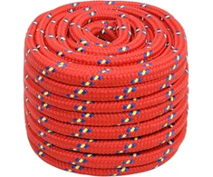 Daugiafunkcinė buitinė virvė 20 mm 25 m Raudona PP