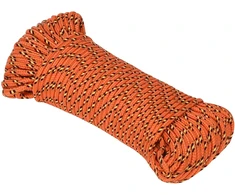 Daugiafunkcinė buitinė virvė 3 mm 500 m Oranžinė PP