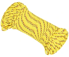 Daugiafunkcinė buitinė virvė 5 mm 25 m Geltona PP