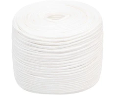 Daugiafunkcinė buitinė virvė 6 mm 250 m Balta PP