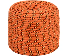 Daugiafunkcinė buitinė virvė 6 mm 50 m Oranžinė PP