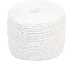 Daugiafunkcinė buitinė virvė 8 mm 50 m Balta PP