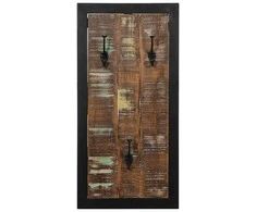 Daugiaspalvė paltų kabykla 40x2x80 cm Regeneruota medžio masyva