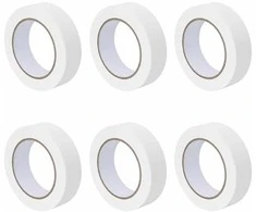 Dažytojo maskavimo juostos 6 pcs Balta 30mm x 50m Popierius