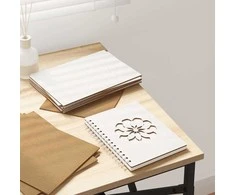 Dekoratyvinės Panelės 150 pcs Balta 21 x 30 x 0,27 cm