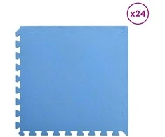 Baseino grindų kilimas 24 pcs Mėlyna 8,64 ㎡ EVA puta