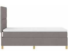 Kiemas lova su galvūgalio Tortora 90 x 190 cm audinys