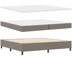 Kiemas lova su galvūgalio Tortora 200 x 200 cm audinys