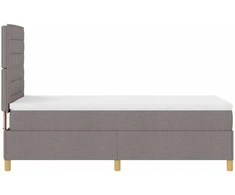Kiemas lova su galvūgalio Tortora 90 x 190 cm audinys