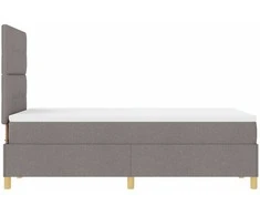 Kiemas lova su galvūgalio Tortora 120 x 200 cm audinys